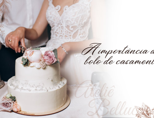 A importância do bolo de casamento